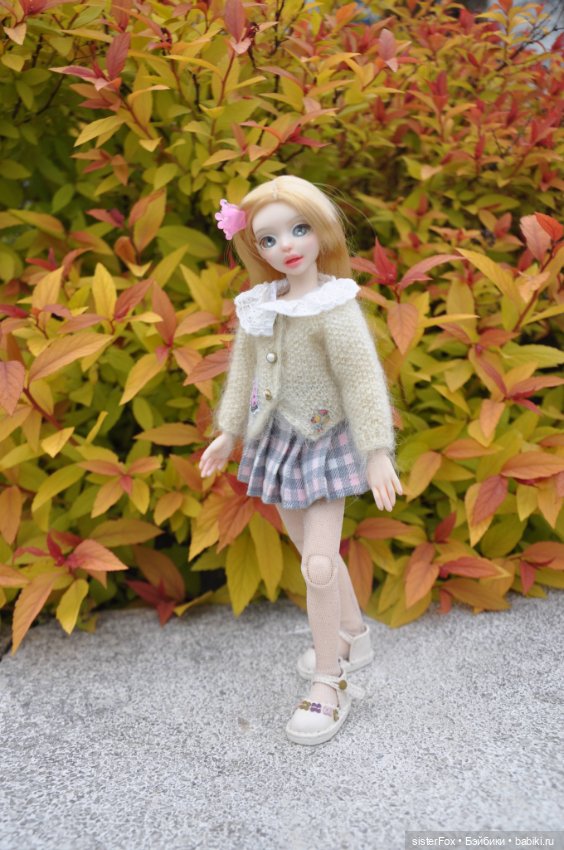 Даша на прогулке — Авторские шарнирные куклы своими руками: лепка (фото 3)