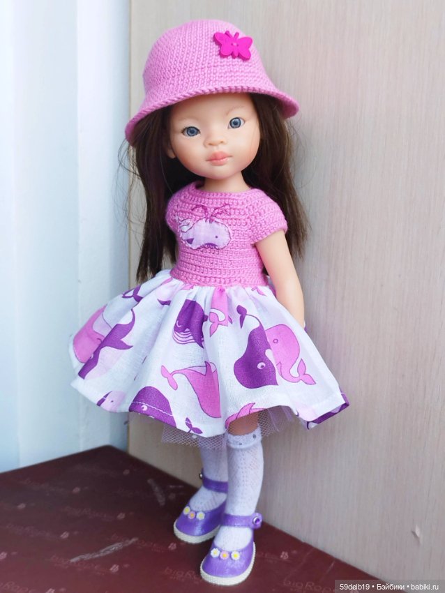 Ещё одно комбинированное платье с морским мотивом для паолочки (фото 6)