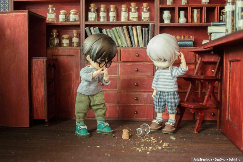 Мелкие Поттер и Малфой — Гибриды шарнирных кукол (не БЖД): подбор тела (фото 5)