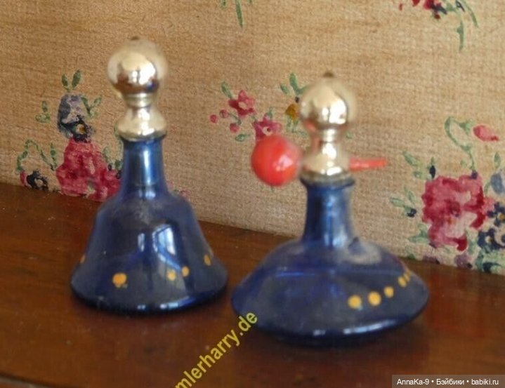 Антикварные парфюмерные наборы для mignonette