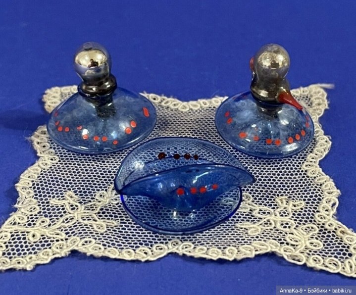 Антикварные парфюмерные наборы для mignonette