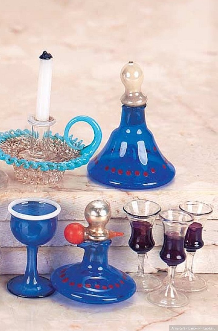 Антикварные парфюмерные наборы для mignonette