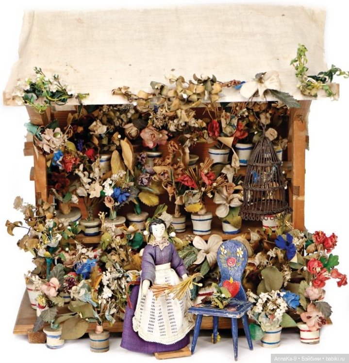 Антикварные кукольные беседки