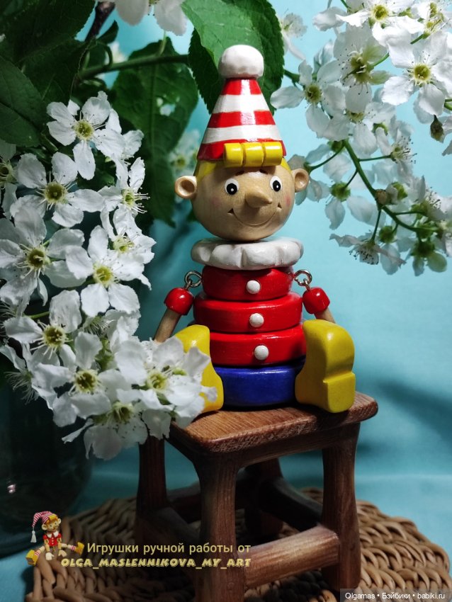 Буратинка пирамидка будущий участник Фестиваля 🎉🎉🎉