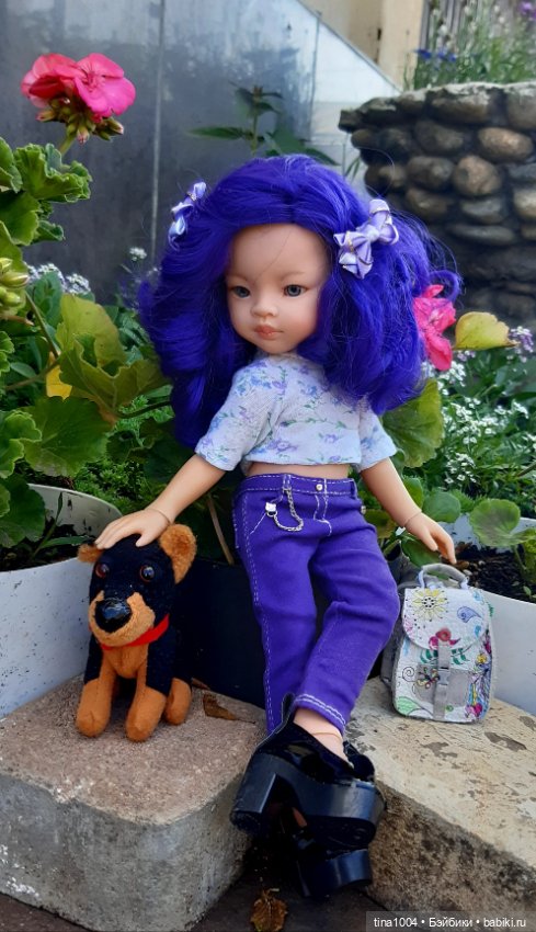 Всё стало фиолЭтовым и почти в крапинку