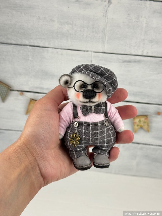 Тедди мишка Тим — Авторские мишки Тедди и друзья: фото