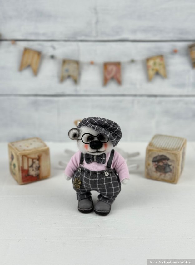 Тедди мишка Тим — Авторские мишки Тедди и друзья: фото (фото 4)