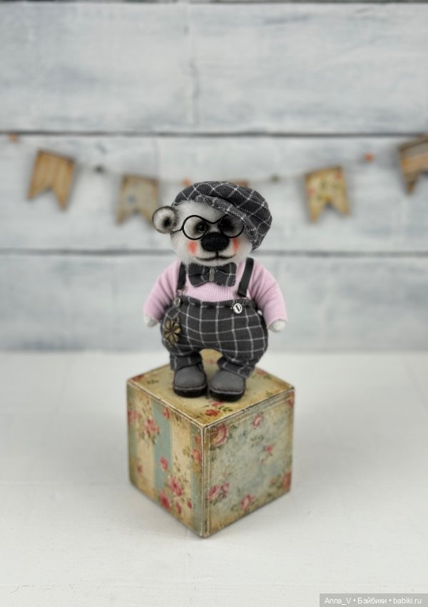 Тедди мишка Тим — Авторские мишки Тедди и друзья: фото (фото 3)