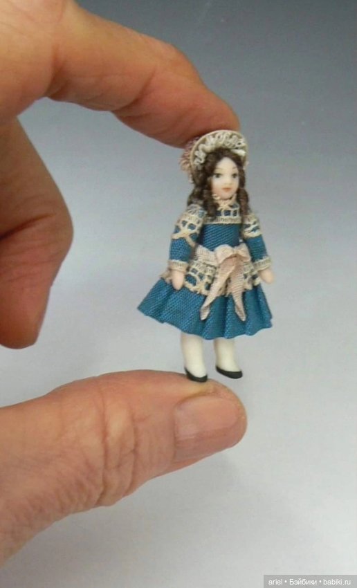 Миниатюрная кукла от мастера Дебби Диксон-Пейвер (фото 2)