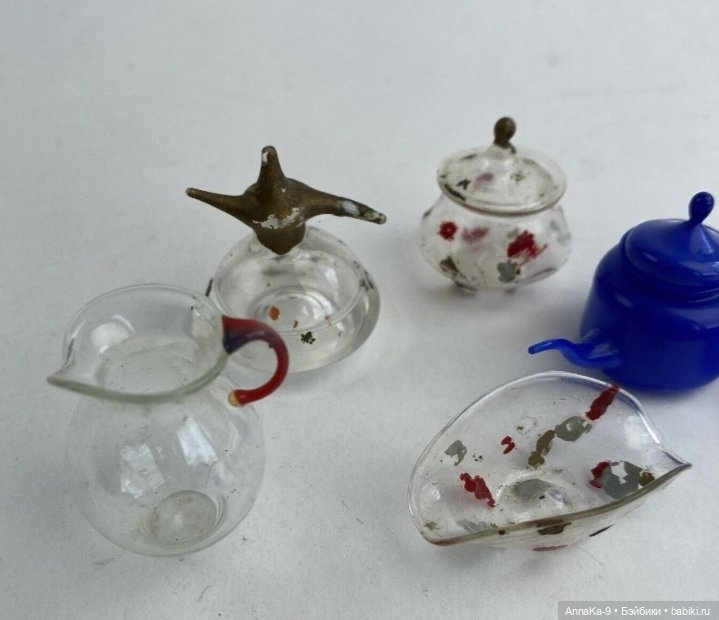 Антикварные парфюмерные наборы для mignonette (фото 8)