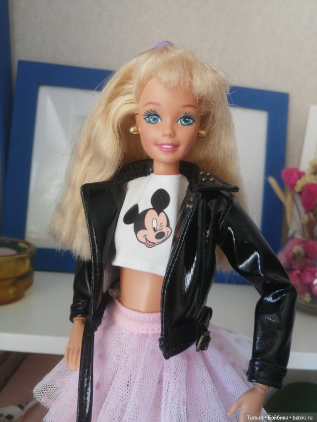 Одежда аутфит для барби 90-х (фото 4)