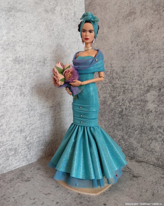 Бирюзовый закат 💙 — Одежда и обувь для кукол своими руками: фото (фото 2)