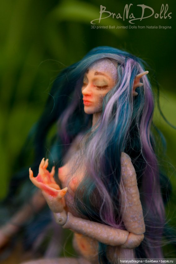Новые русалки 3 — Авторские шарнирные куклы своими руками: лепка