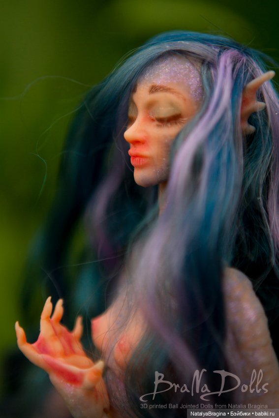 Новые русалки 3 — Авторские шарнирные куклы своими руками: лепка