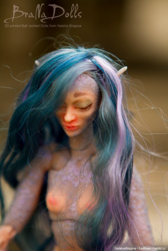 Новые русалки 3 — Авторские шарнирные куклы своими руками: лепка