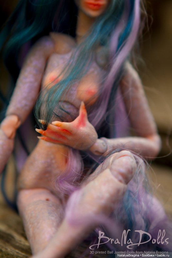 Новые русалки 3 — Авторские шарнирные куклы своими руками: лепка