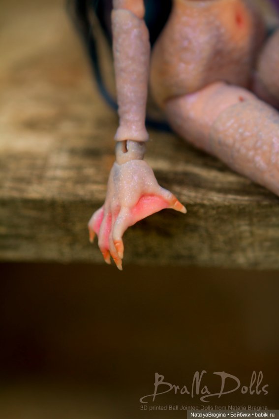 Новые русалки 3 — Авторские шарнирные куклы своими руками: лепка (фото 5)