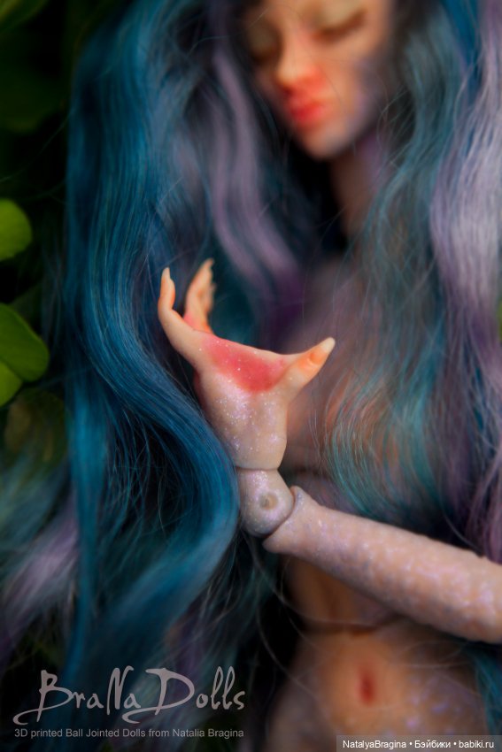 Новые русалки 3 — Авторские шарнирные куклы своими руками: лепка