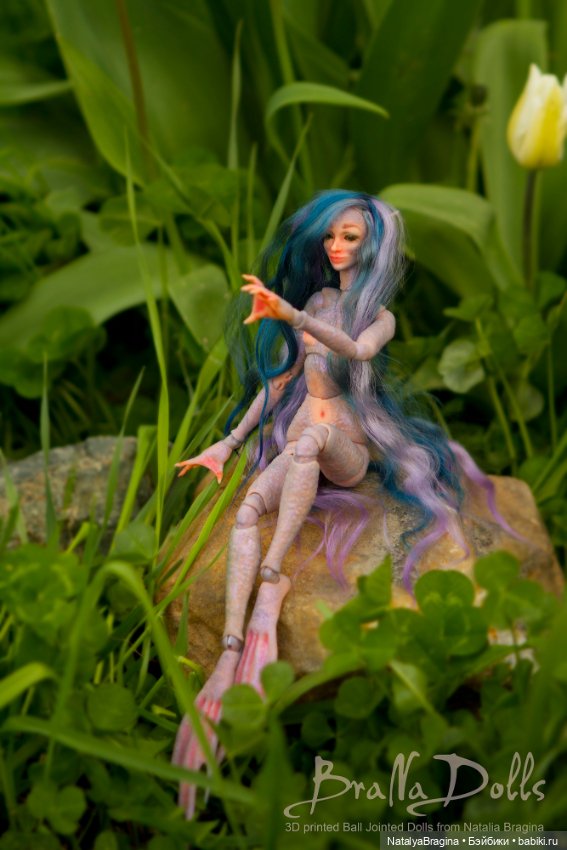 Новые русалки 3 — Авторские шарнирные куклы своими руками: лепка