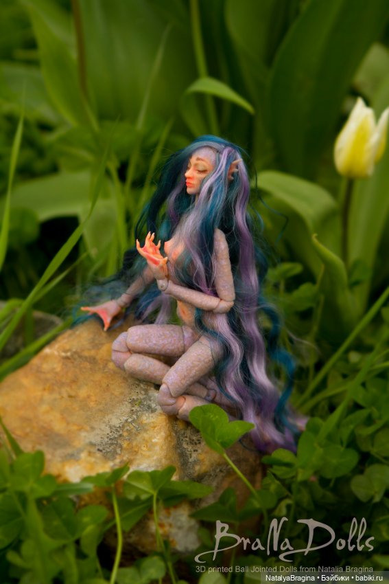 Новые русалки 3 — Авторские шарнирные куклы своими руками: лепка