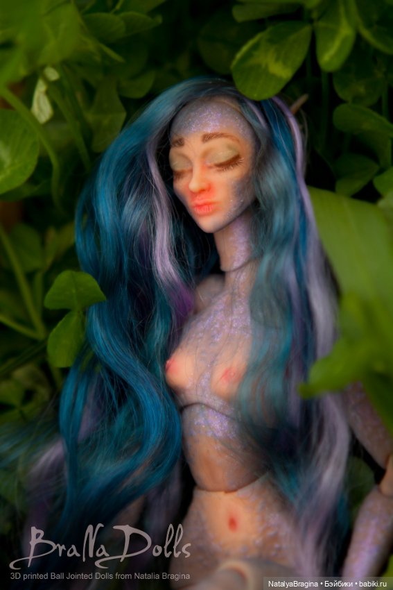 Новые русалки 3 — Авторские шарнирные куклы своими руками: лепка