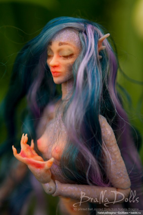 Новые русалки 3 — Авторские шарнирные куклы своими руками: лепка