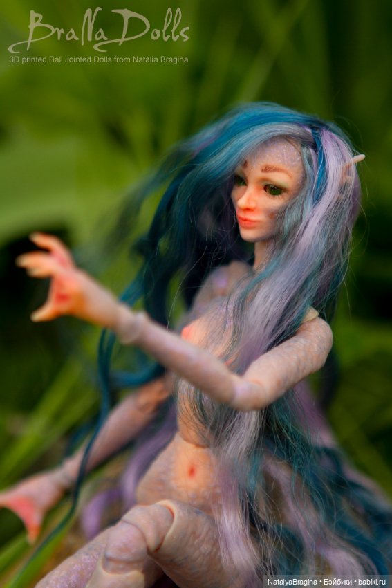 Новые русалки 3 — Авторские шарнирные куклы своими руками: лепка