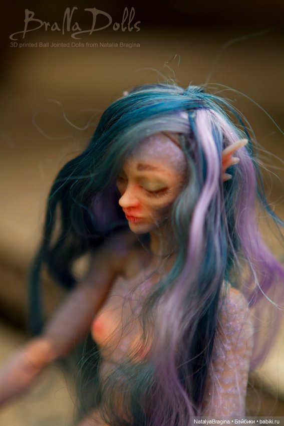 Новые русалки 3 — Авторские шарнирные куклы своими руками: лепка