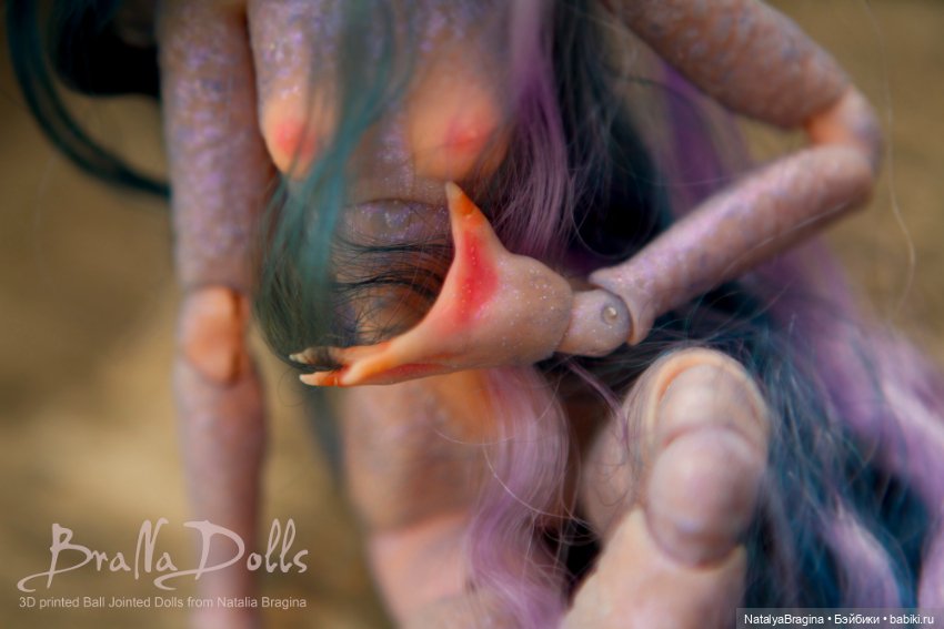 Новые русалки 3 — Авторские шарнирные куклы своими руками: лепка (фото 10)