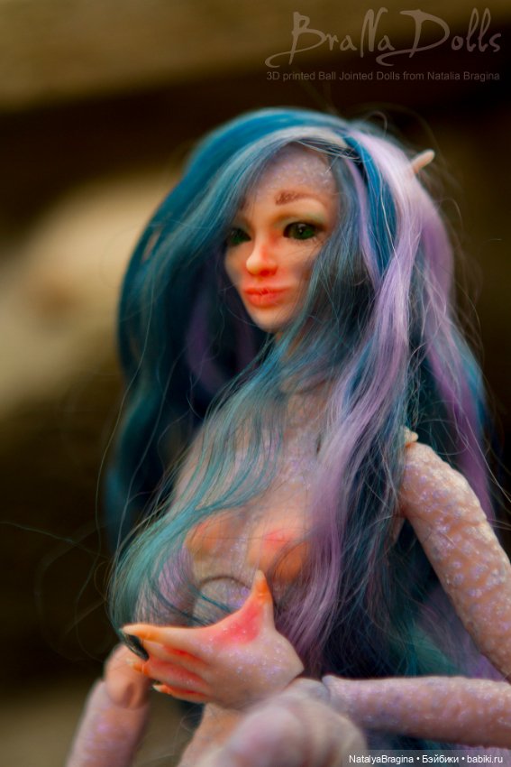 Новые русалки 3 — Авторские шарнирные куклы своими руками: лепка