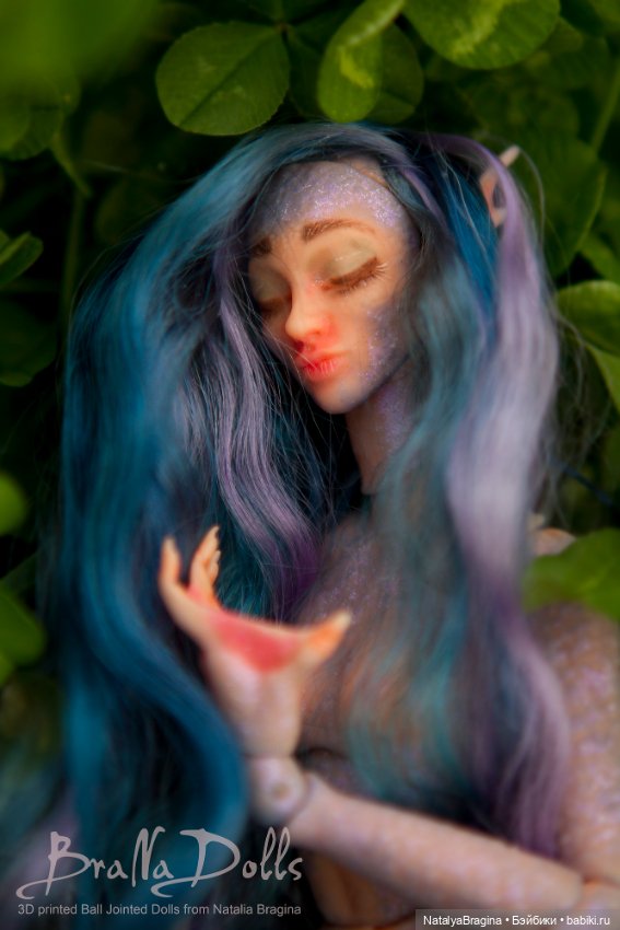 Новые русалки 3 — Авторские шарнирные куклы своими руками: лепка