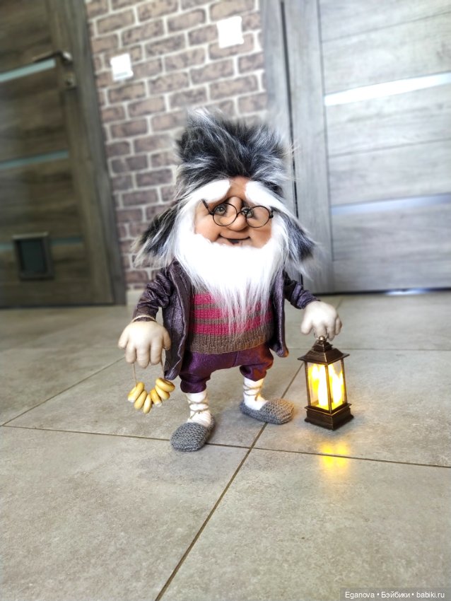 Домовой — Куклы из капрона и чулочной техники: авторские игрушки (фото 2)