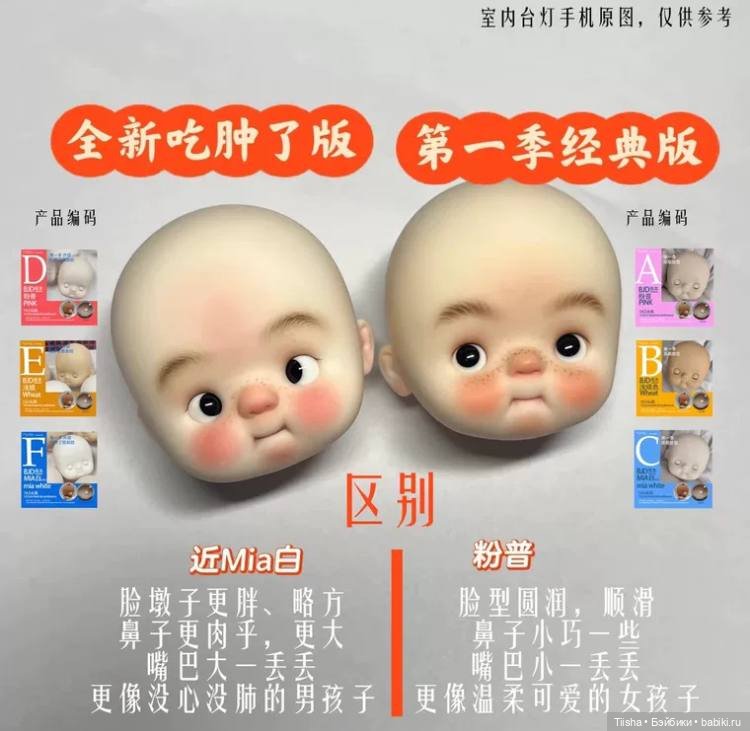 Щекастый qbaby формата ob11 (фото 2)