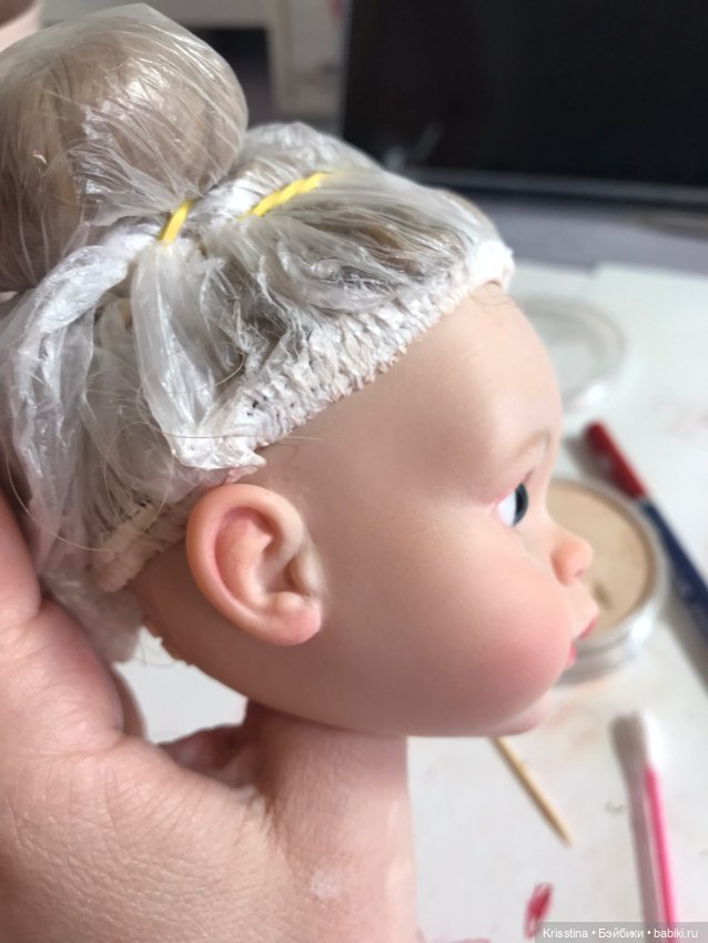 Нежная Миланочка — ООАК Paola Reina (Паола Рейна) и испанских кукол: перерисовка (фото 2)