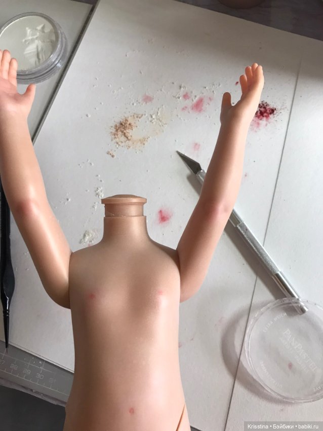 Солнечная Полинка — ООАК Paola Reina (Паола Рейна) и испанских кукол: перерисовка (фото 4)