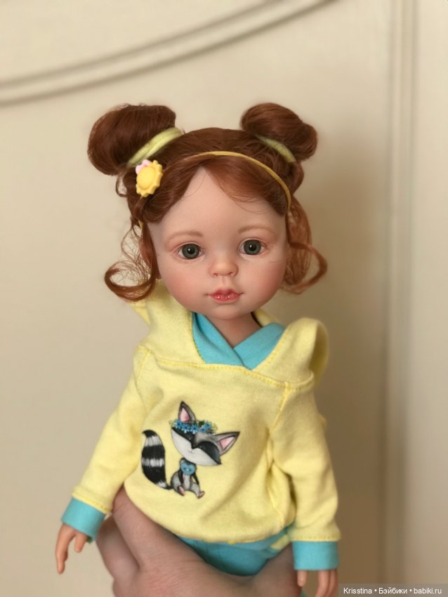 Солнечная Полинка — ООАК Paola Reina (Паола Рейна) и испанских кукол: перерисовка (фото 10)