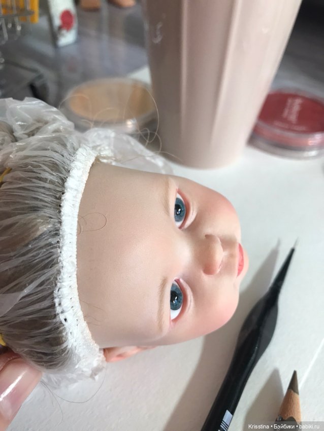 Нежная Миланочка — ООАК Paola Reina (Паола Рейна) и испанских кукол: перерисовка