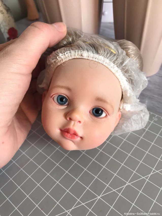 Нежная Миланочка — ООАК Paola Reina (Паола Рейна) и испанских кукол: перерисовка (фото 4)