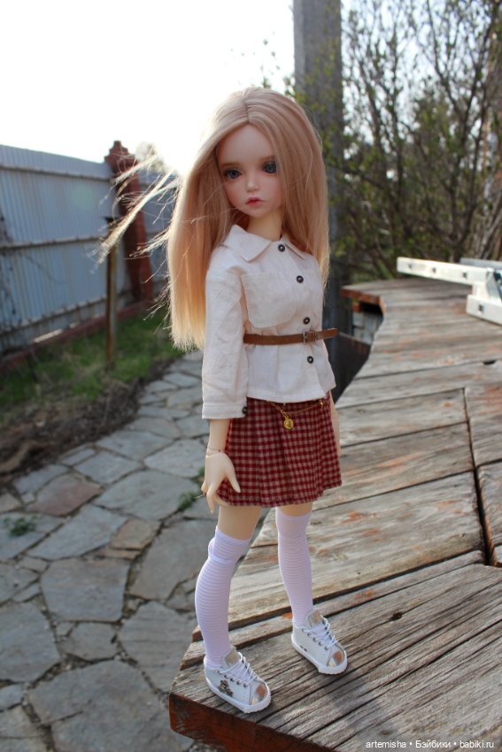 Lonnie на теле Minifee — Гибридизация кукол BJD (БЖД): пересадка головы (фото 3)