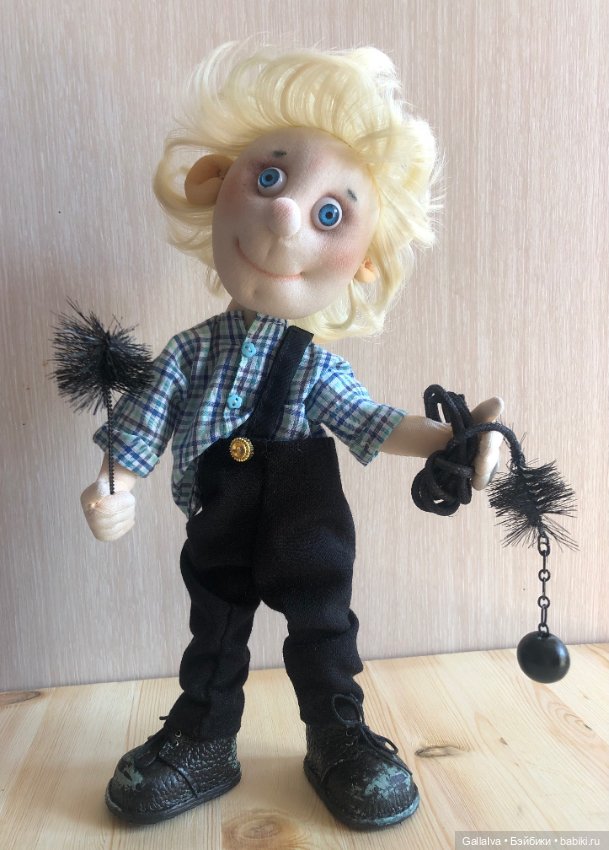 Апатамушта и К, часть 44 — Куклы из капрона и чулочной техники: авторские игрушки (фото 6)