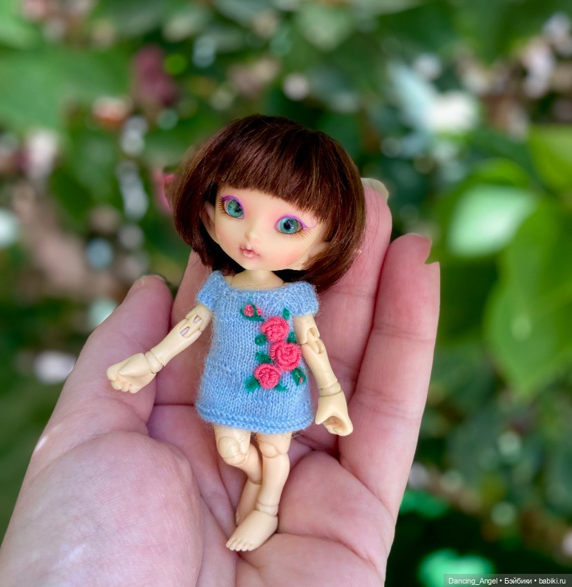 Цветочные платья 1/12 — Одежда и обувь для кукол своими руками: фото