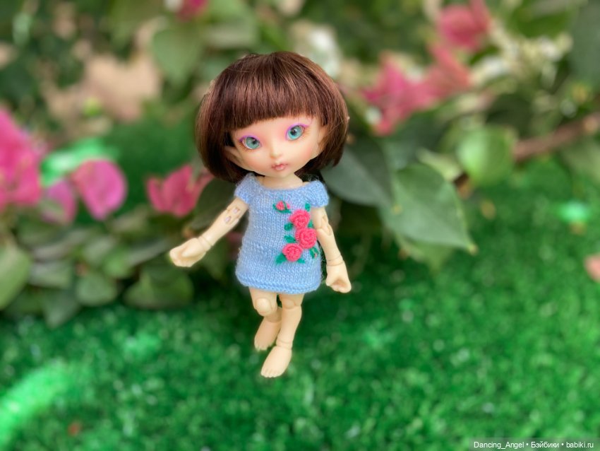 Цветочные платья 1/12 — Одежда и обувь для кукол своими руками: фото (фото 2)