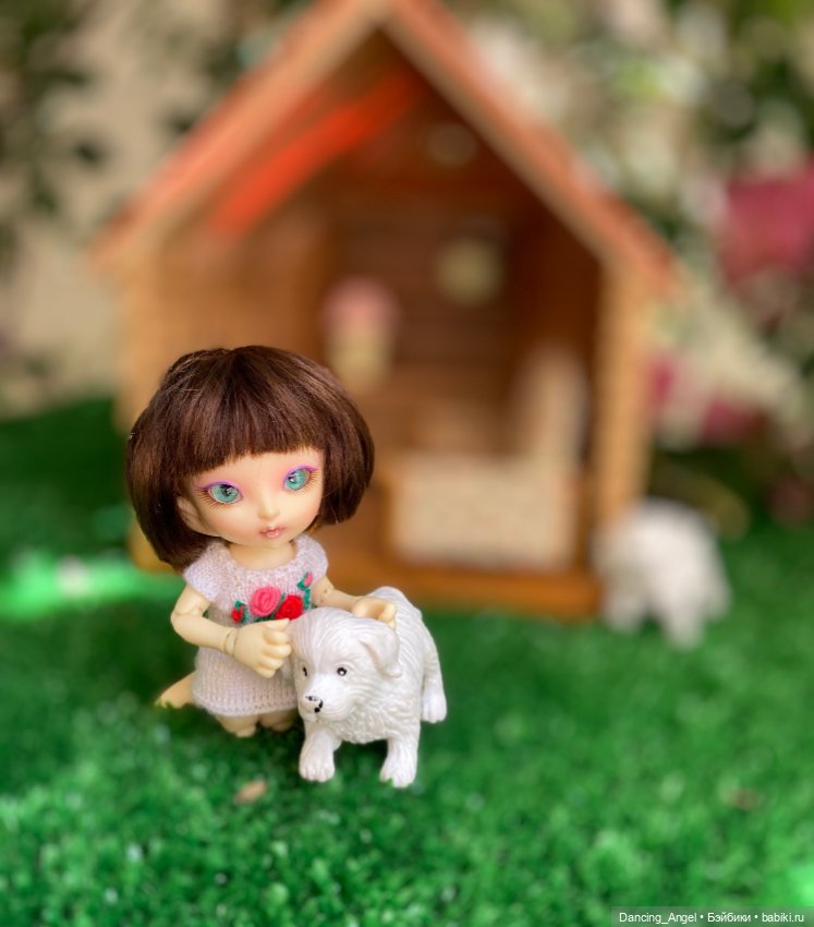 Цветочные платья 1/12 — Одежда и обувь для кукол своими руками: фото (фото 8)