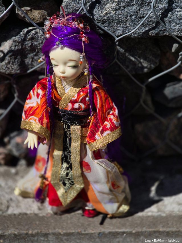 Дракон и "сакура" — Куклы Fairyland (ФэйриЛэнд): BJD (БЖД)