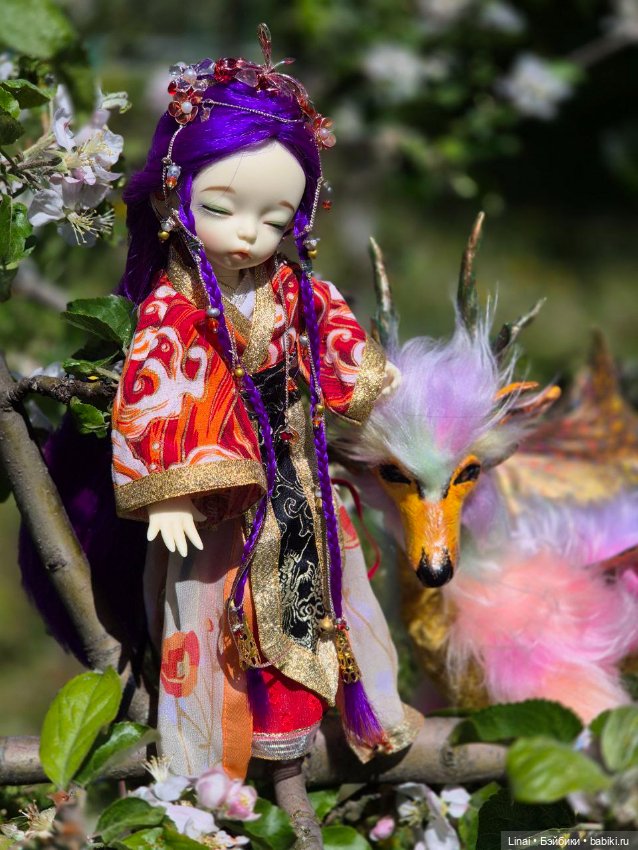 Дракон и "сакура" — Куклы Fairyland (ФэйриЛэнд): BJD (БЖД) (фото 9)