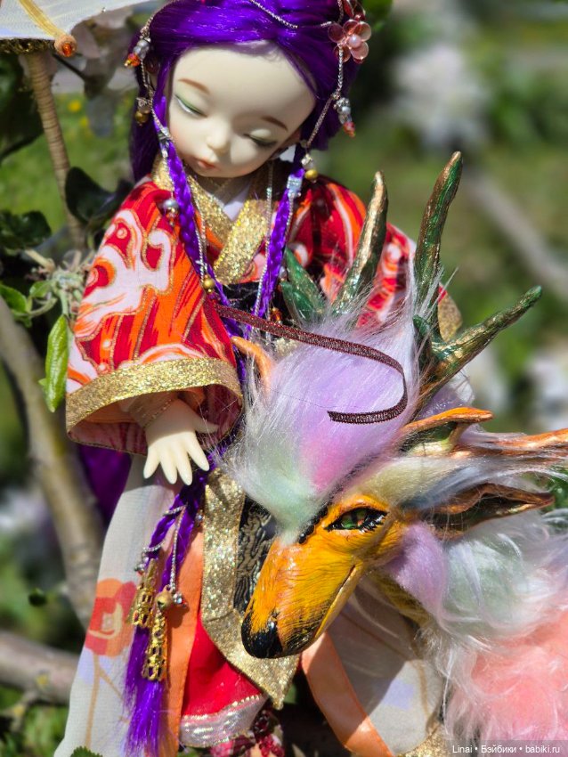 Дракон и "сакура" — Куклы Fairyland (ФэйриЛэнд): BJD (БЖД)