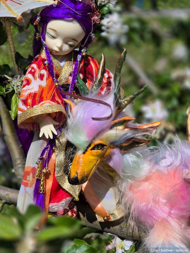 Дракон и "сакура" — Куклы Fairyland (ФэйриЛэнд): BJD (БЖД)
