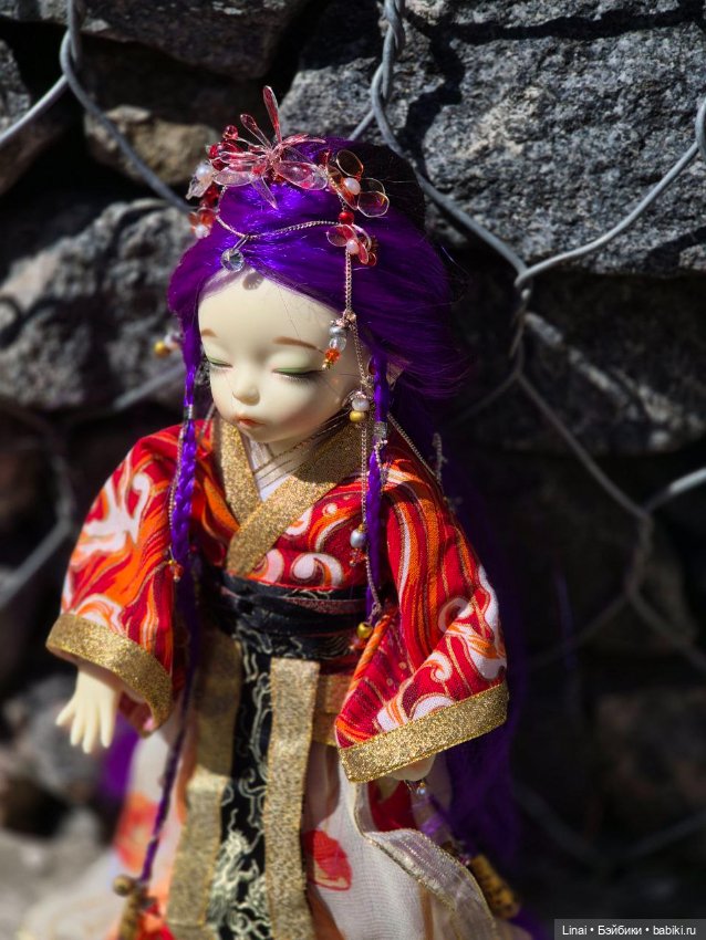 Дракон и "сакура" — Куклы Fairyland (ФэйриЛэнд): BJD (БЖД)