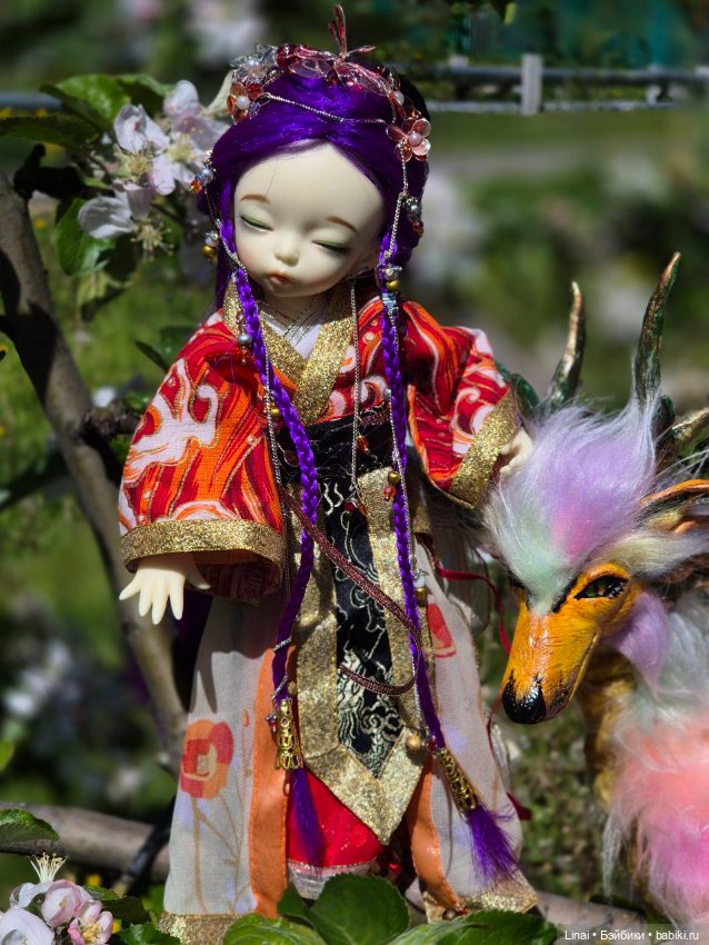 Дракон и "сакура" — Куклы Fairyland (ФэйриЛэнд): BJD (БЖД) (фото 8)