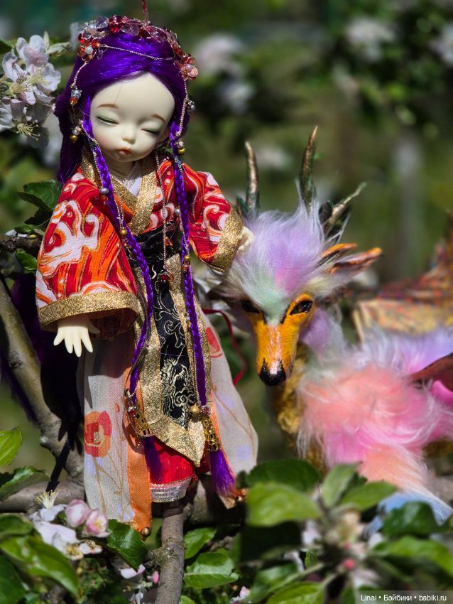 Дракон и "сакура" — Куклы Fairyland (ФэйриЛэнд): BJD (БЖД) (фото 7)